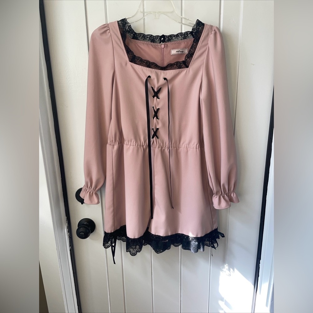 Ank Rouge Romper Pink Size M
